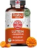 Lutein and Zeaxanthin Supplement - 50 mg Lutein, 12.5 mg Zeaxanthin - with Eye Vitamins: Vitamin A & B2 - High Strength Eye Supplement for Vision Health - 120 Vegan Capsules, 4 Month Supply