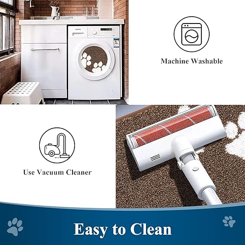 Miniatura 7 de Vaukki Tapete para puerta de entrada, antideslizante, absorbente, atrapador de barro, tapetes interiores de perfil bajo, tapetes suaves y lavables