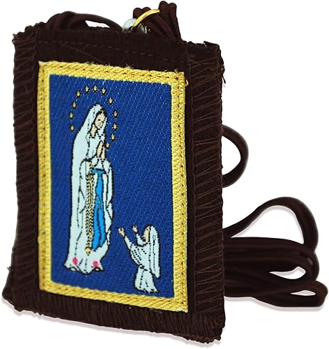 Vista 10 de Legítimo escapulario católico, 100 % lana.