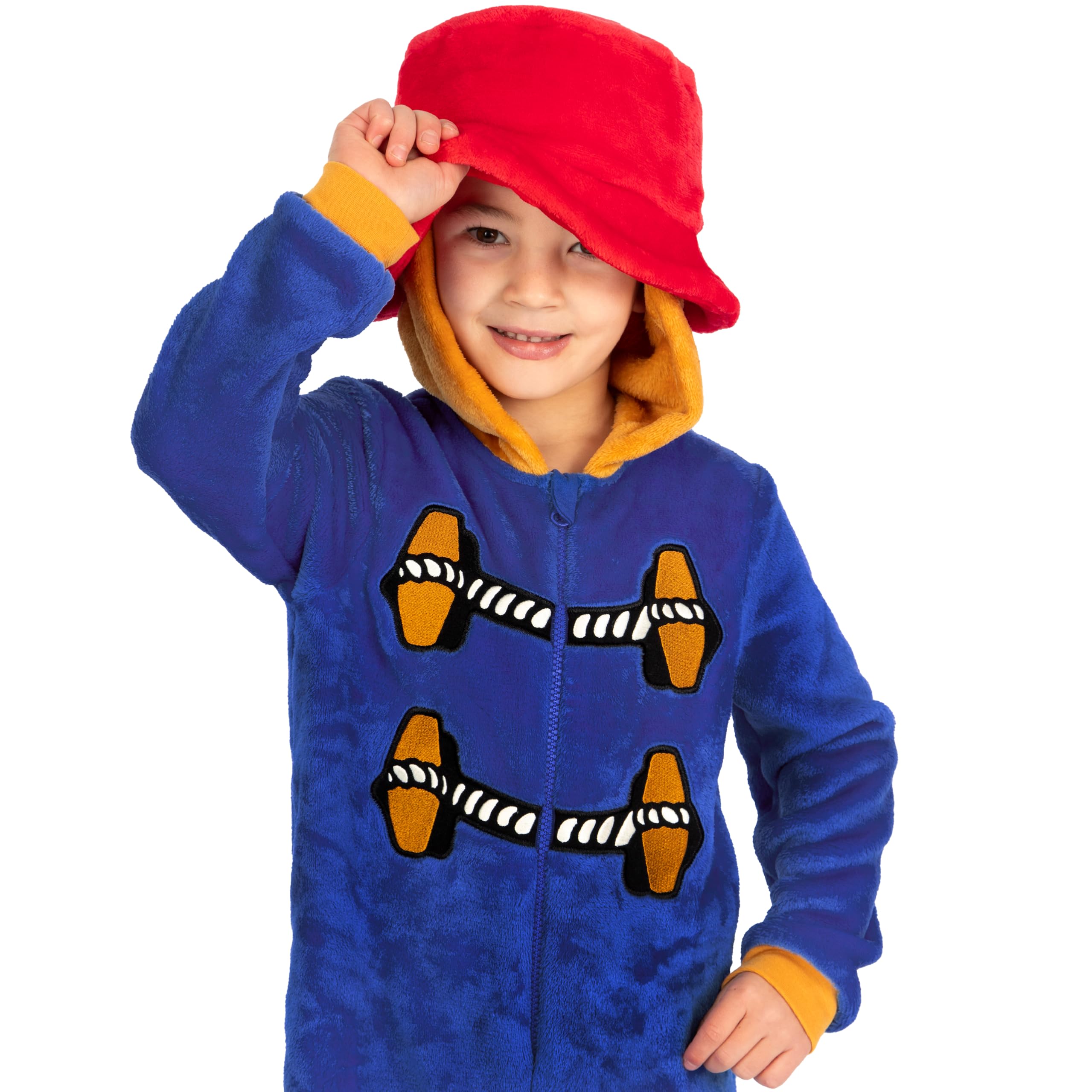 Paddington Bear Pigiama Ragazzo | Pigiami Intero con Cappuccio | Pigiama Bambino