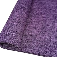 Vista 12 de TinaKim Tela para Tapicería, Material de Lino Sintético, para Costura y Reparación de Fundas de Sofá, Sillón y Silla (12 Marrón, 3 Yardas