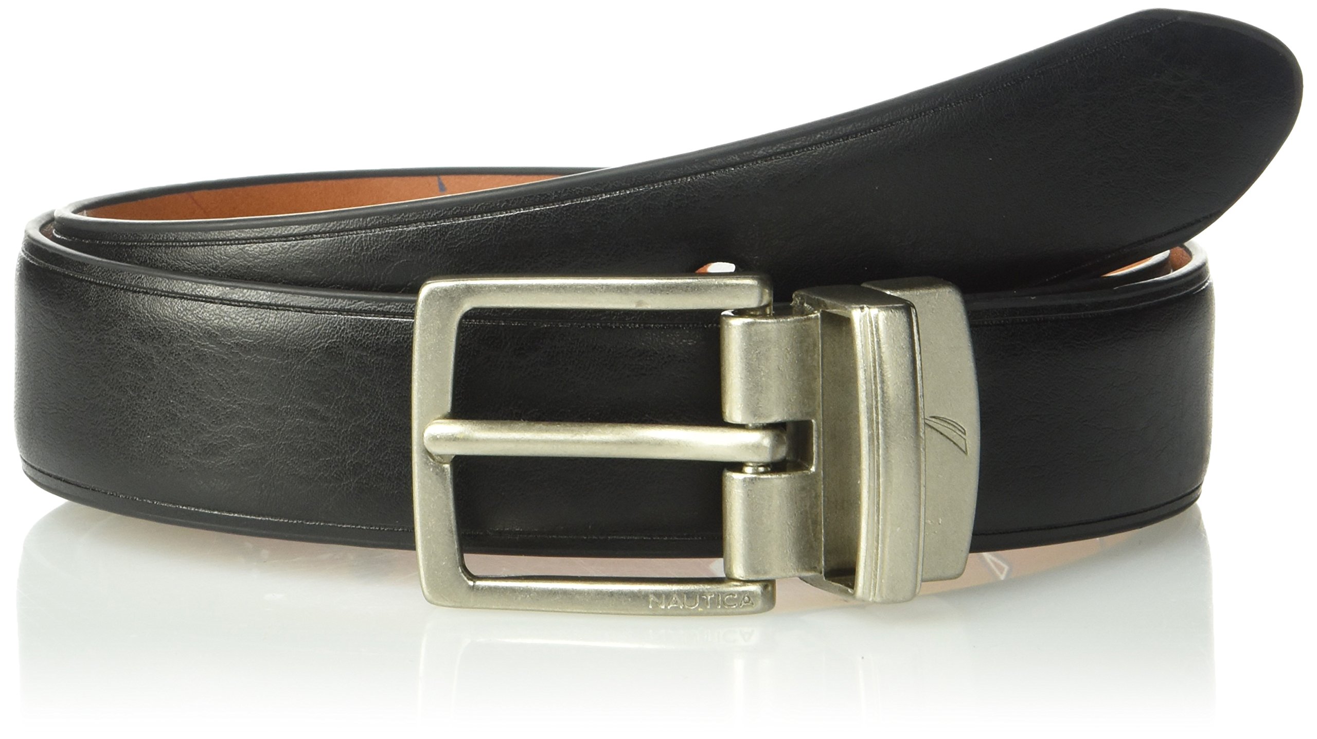 Nautica Boys' Battan Reversible Belt
