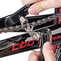 Vista 6 de Herramienta multiherramienta para bicicleta - Herramienta de cadena de bicicleta/Torx/Hex/Destornillador - Kit multiherramienta de bicicleta