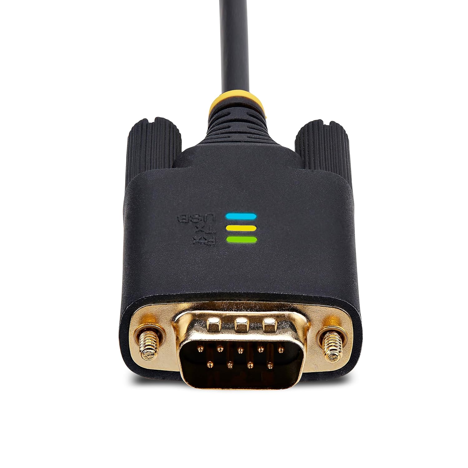 StarTech.com 13ft/4m 2-Port USB to Serial Adapter Cable, COM Retention, FTDI, USB-A to DB9 RS232, Changeable DB9 Screws/Nuts