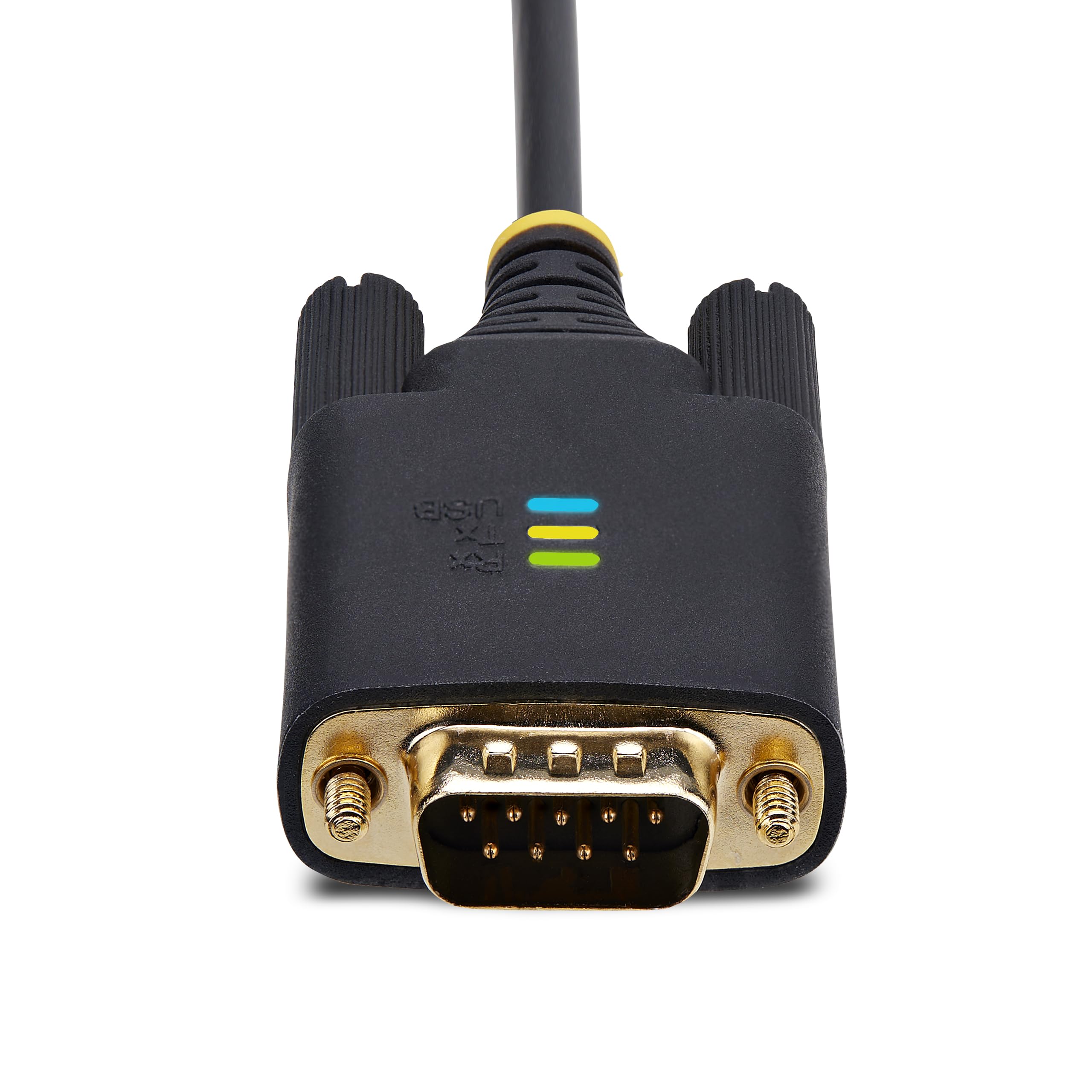 StarTech Cable USB a Serie 2 Puertos DB9 RS232 FTDI 4m Retencion COM (2P6FF | Conversor USB-A a serie DB9 de 2 puertos, Chipset FTDI FT2232H
