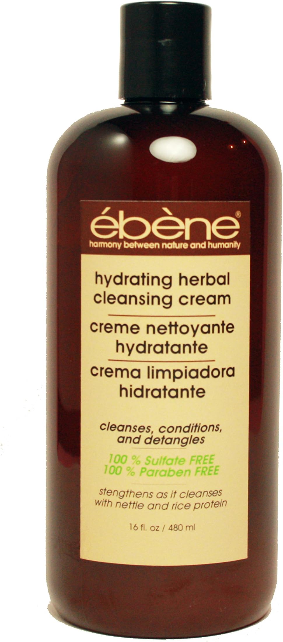 Ebene Hydrating Herbal Cleansing Cream 16 oz