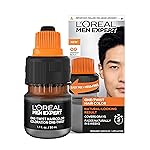 LOreal Paris Men Expert One Twist Mess Free Permanent Hair Color, Mens Hair Dye to Cover Grays, Easy Mix Ammonia Free Application, Deepest Black 00, 1 Application Kit