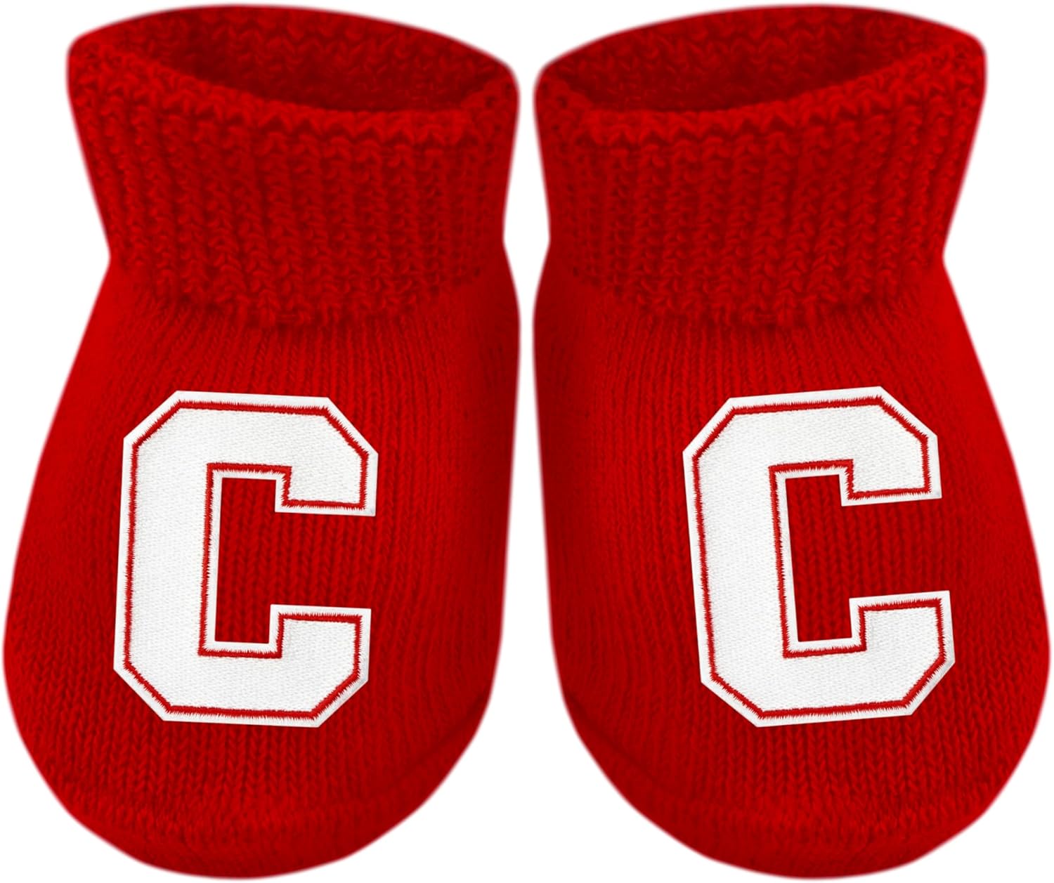 Creative Knitwear College Baby Bootie Sock - Team Logo, Multiple Colors, for Boys & Girls (Newborn - 6 Months)