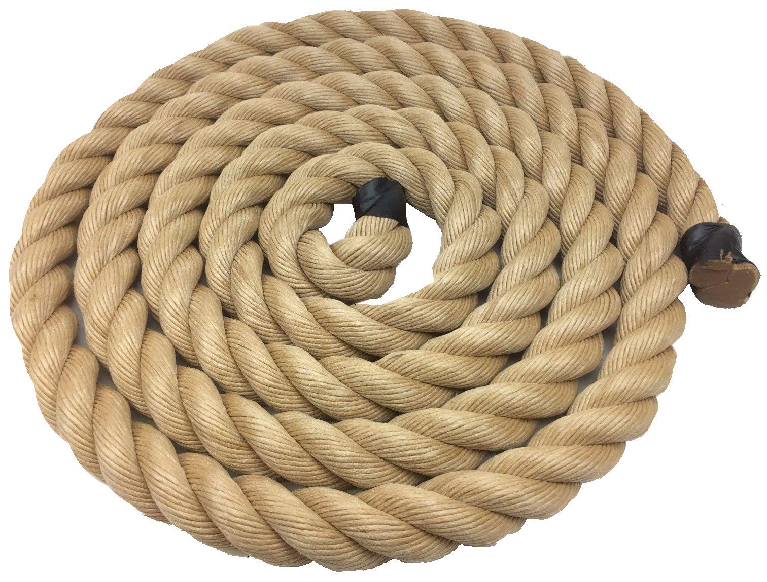 RopeServices UK 28mm Synthetic Manila Decking Rope x 45 Metres. Cheap Manila Rope For Decking Garden & Boating