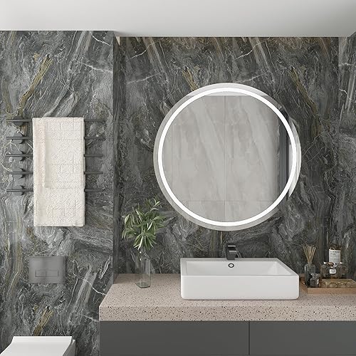 Miniatura 6 de CHIHUT Papel de contacto de mármol gris oscuro para encimeras de 17.7 x 100 pulgadas, papel de contacto extraíble impermeable para encimera, papel