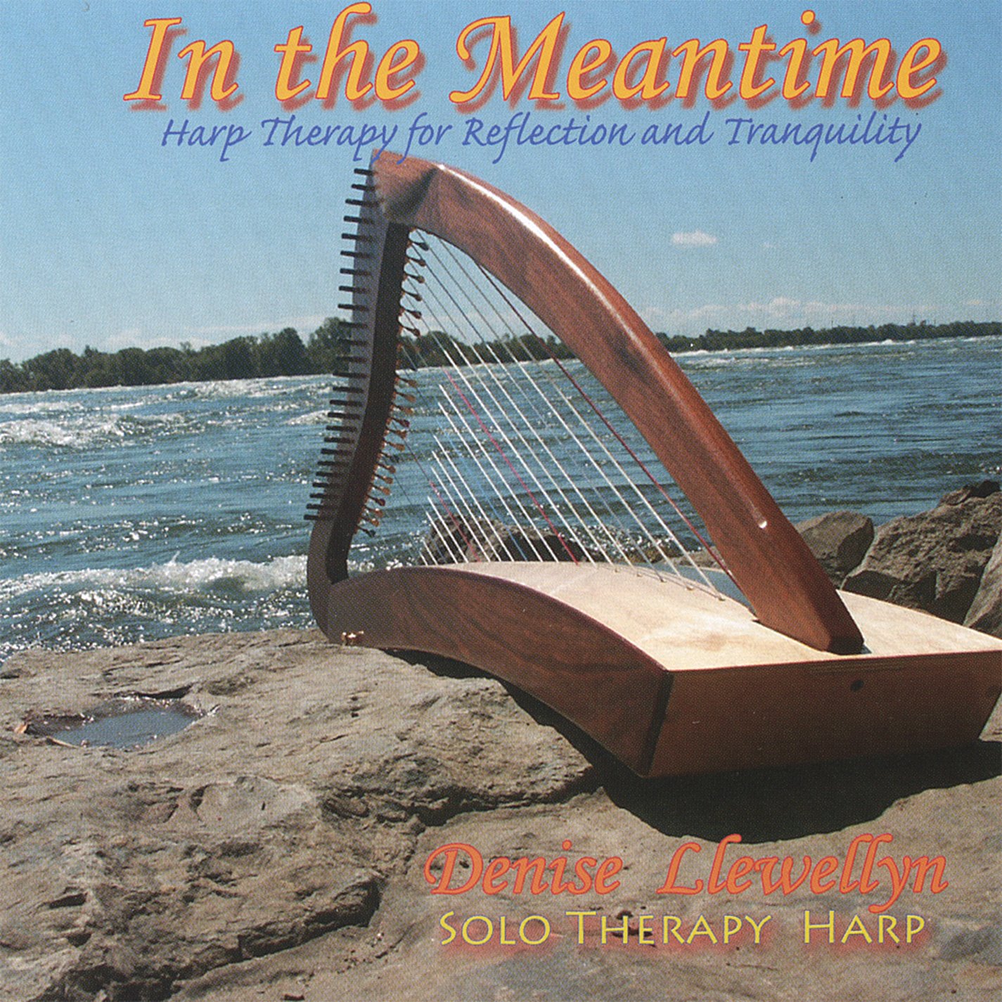 In the Meantime: Harp Therapy for Reflection & Tra [Audio CD] Denise Llewellyn