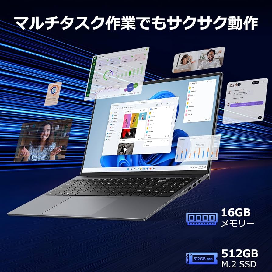 Core i5✨カメラ✨SSD✨Windows11✨Office✨ノートパソコン ノートパソコン 新品 windows11 office搭載 第13世代 14/15.6