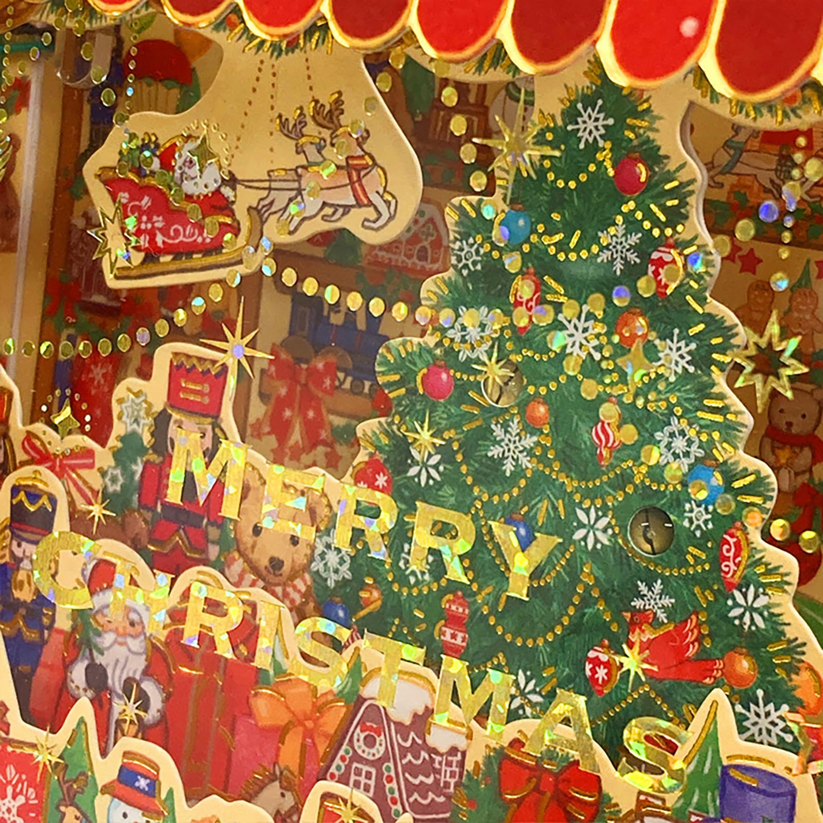 Amazon.co.jp: サンリオ クリスマスカード メロディ-カード クリスマス