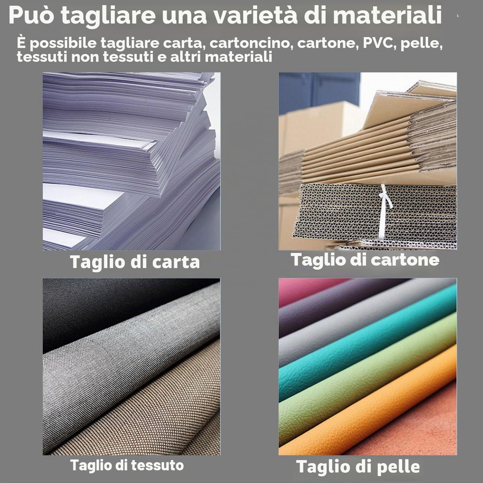 Taglierina elettrica per Carta, taglierina Automatica per Carta, Spessore di Taglio 40 mm, Macchina da Taglio per Carta da Tavolo, taglierina per Carta Industriale Resistente, per Ufficio