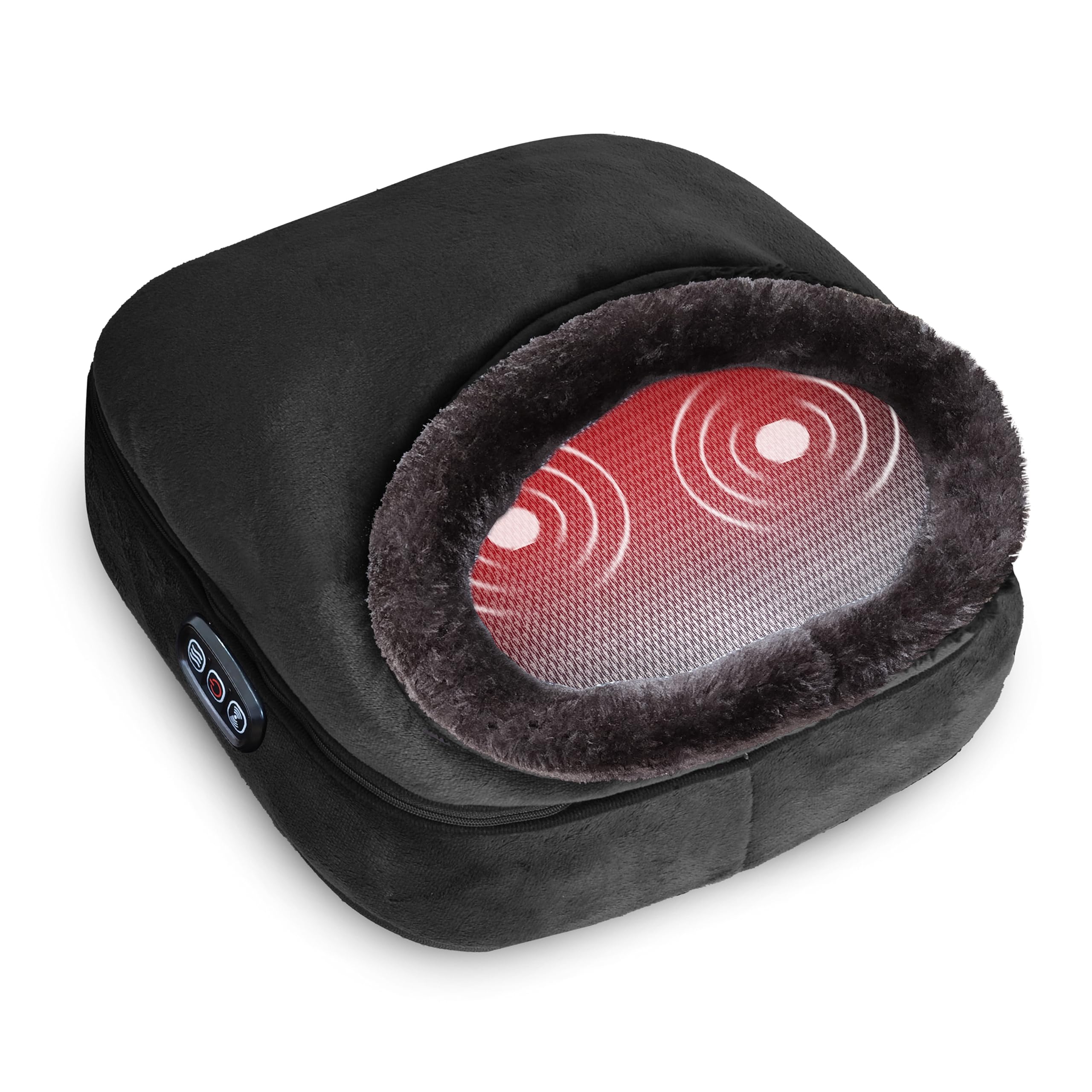 Snailax masajeador de pies con calor, masajeador de pies con vibración, 2 en 1, calentador de pies con 5 modos de masaje, regalos Global Recycled Standard Global Recycled Standard Global Recycled Standard