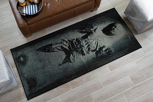 Miniatura 5 de STAR WARS Han Solo in Alfombra de área pequeña de carbonita  32 x 72 pulgadas