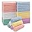 HOMEXCEL Baby Washcloths 50 Pack, Microfiber Coral Fleece Baby Bath Face Towel 7 x 9 Inch Extra Absorbent and Soft Burp Cloth and Wash Cloths for Newborn,Infants and Toddlers, Gentle On Sensitive Skin