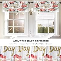 Vista 249 de Cenefas de cocina modernas con patrón de cobre marrón dorado para ventanas, cenefas opacas abstractas de marcas de arañazos y cortinas opacas