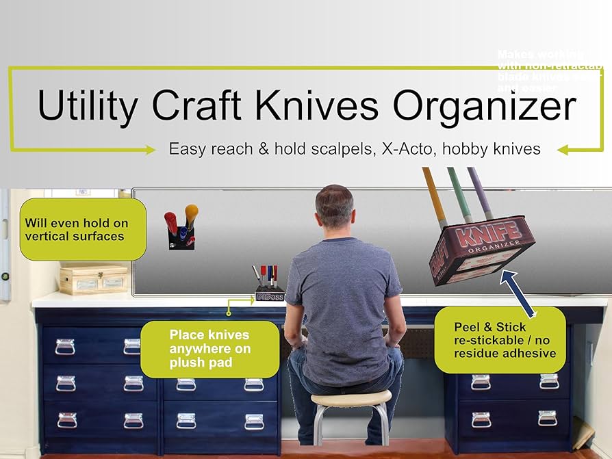 Amazon.com: Hobby knife organizer holder for Xacto, precision