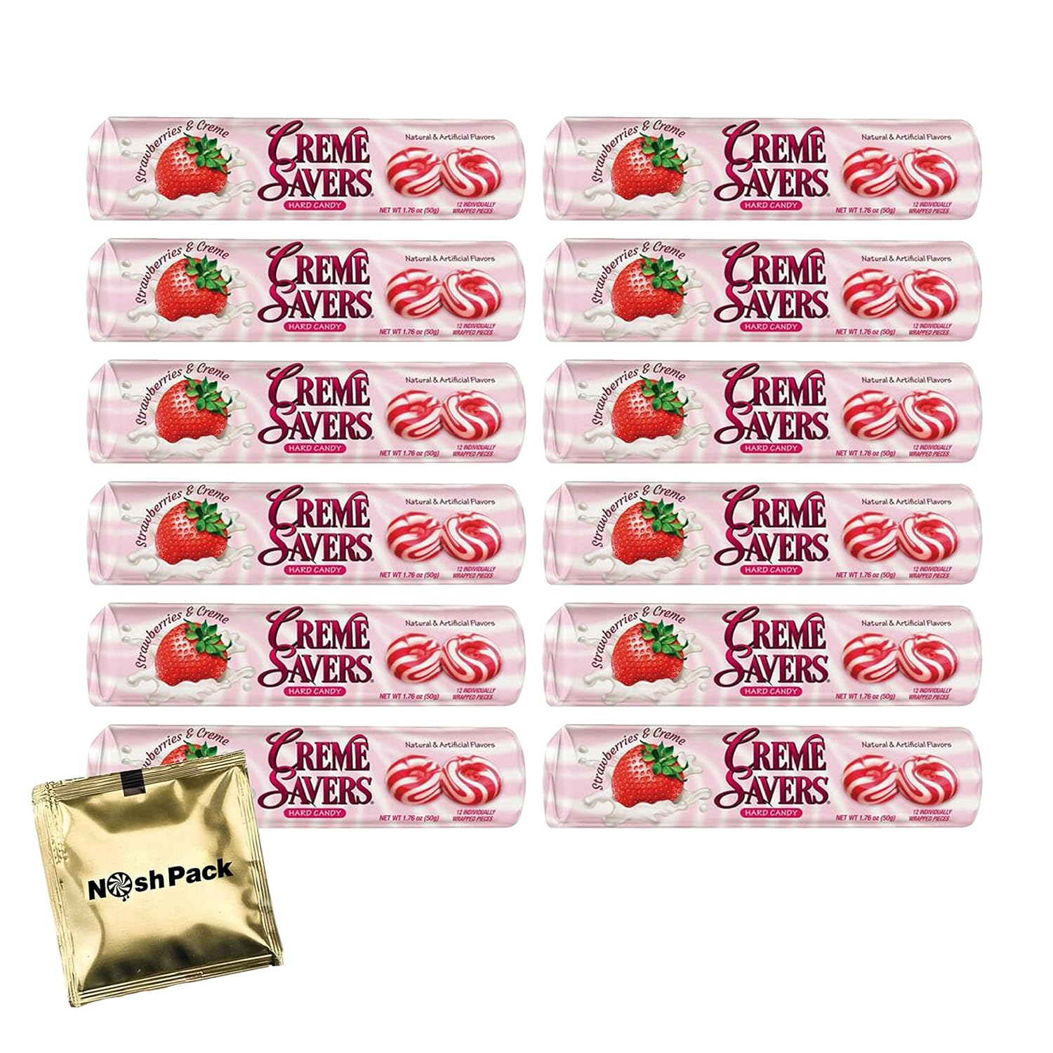 Creme Savers Hard Candy Individually Wrapped Bulk Candy