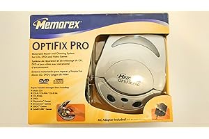Memorex OptiFix Pro Motorized CD/DVD Scratch Repair Kit
