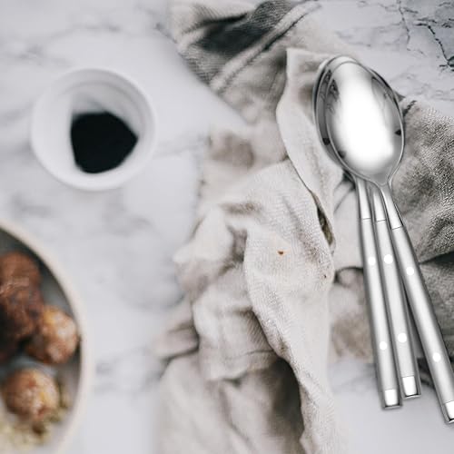 Miniatura 3 de Hampton Signature Shangrila - Juego de cubiertos de 20 piezas servicio para 4 color plateado