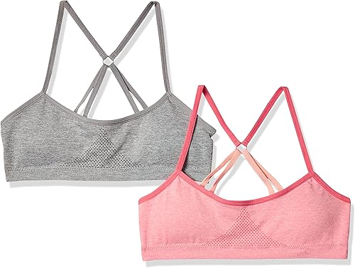 Hanes Big Girls' ComfortFlex Fit Seamless Racerback 2-Pack