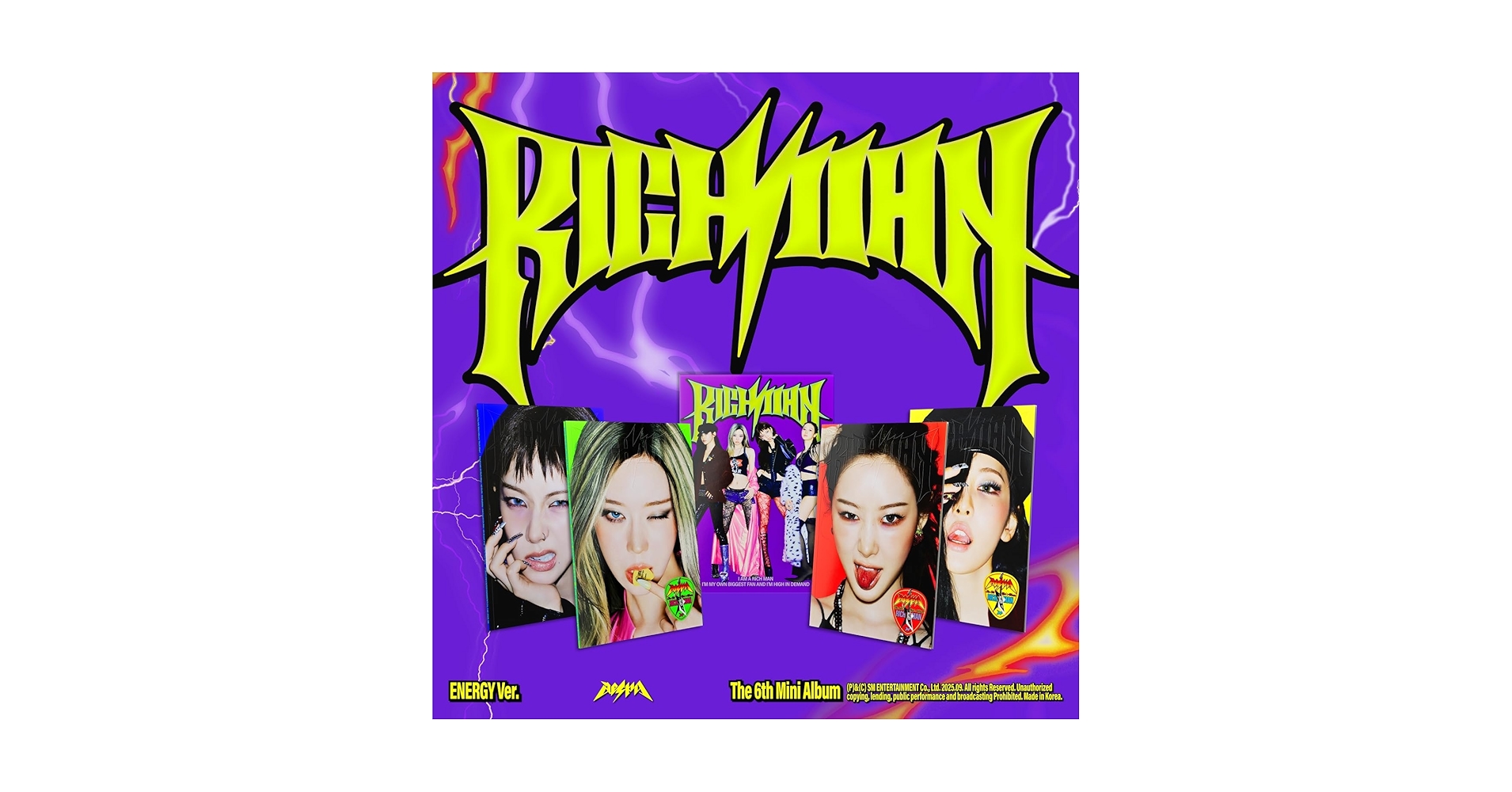 aespa richman US Barnes&Noble アメリカ カリナ aespa カリナ Rich Man b&n barnes&noble US限定