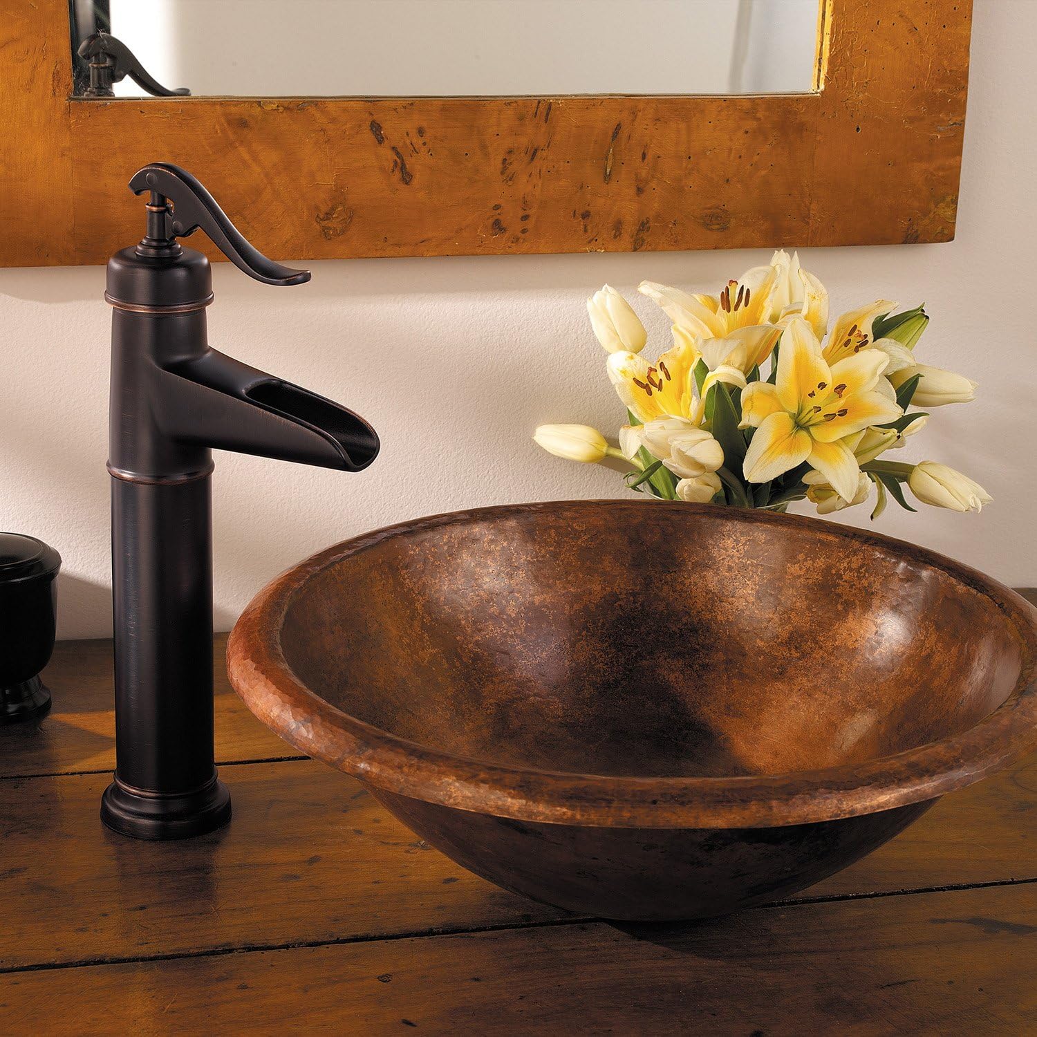 🔥 Pfister LG40YP0Y Ashfield Single Control Vessel Bathroom Faucet in Tuscan Bronze, Water-Efficient Model