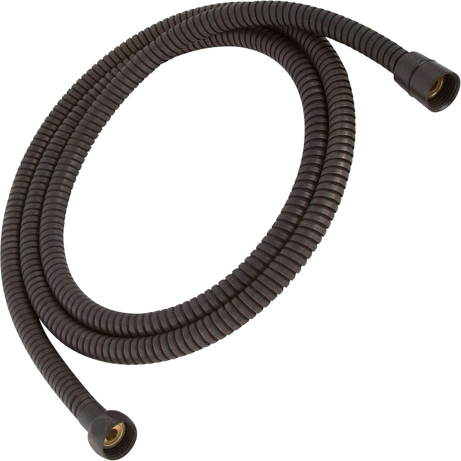 Universal 72 Inch Flexible Shower Hose - Extra Long, Stainless Steel, Double-Buckle For Handheld Showerhead - Oil-Rubbed Bronze