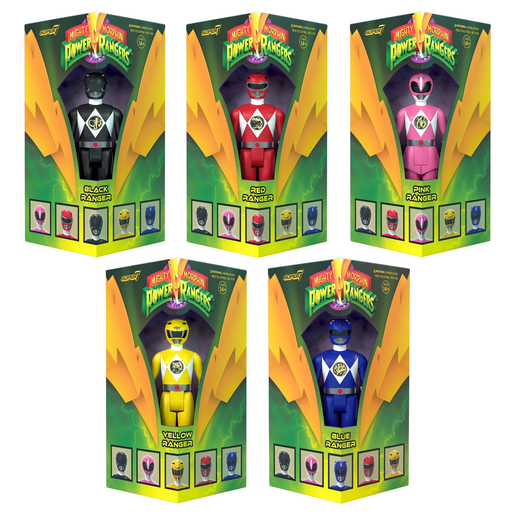 Amazon.co.jp: Super7 Mighty Morphin パワーレンジャー ブルー