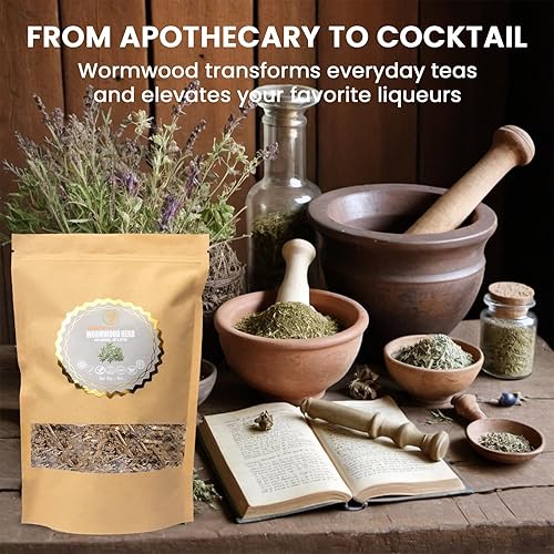 Vista 59 de Cure wid Pure Rue Herb - Ruda Planta Natural en bolsa resellable ecológica - Sabor rico y aromático seco Rue Plant Té de hierbas 2 oz/56 g