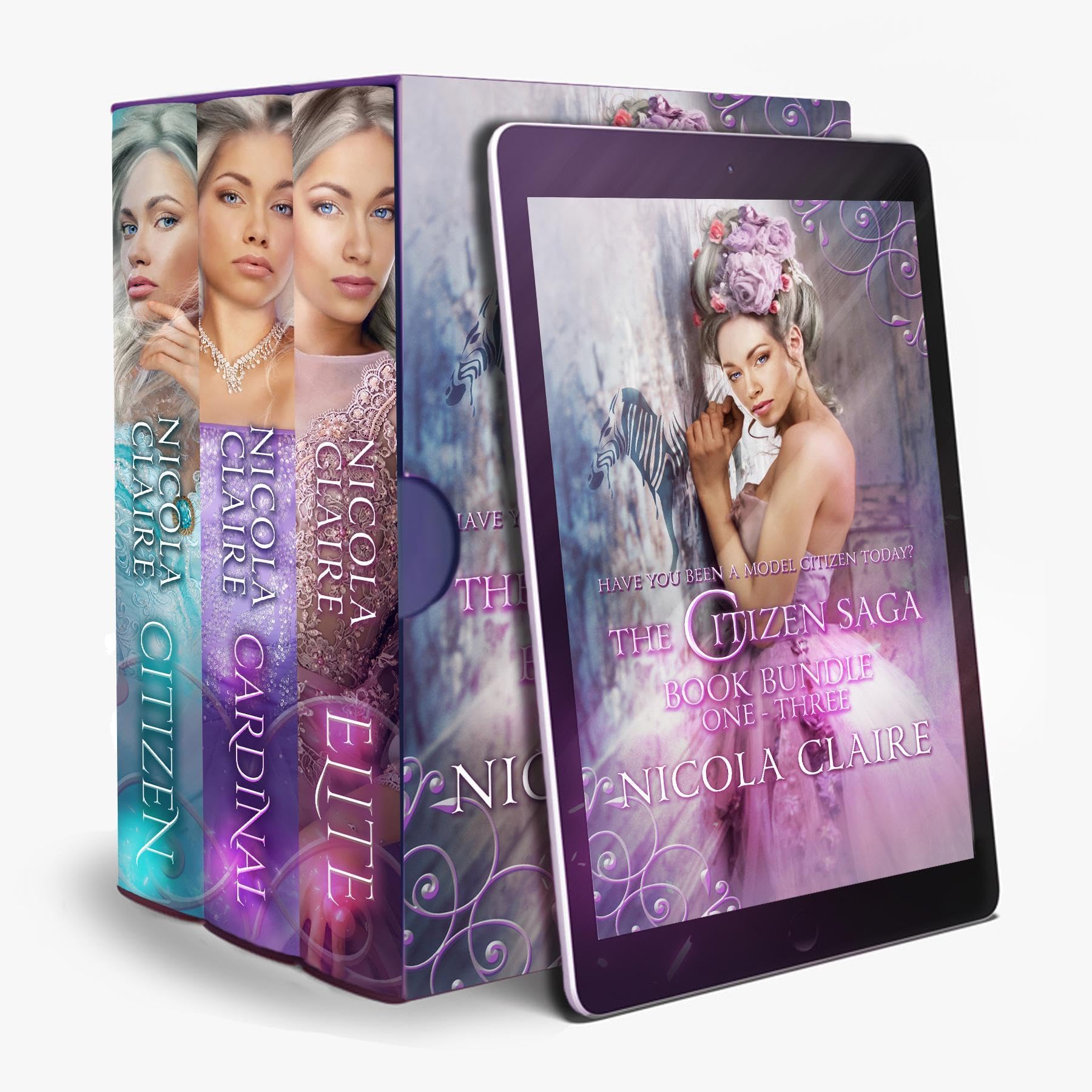 The Citizen Saga Book Bundle (Citizen Saga, Books 1-3): A Dystopian Romantic Suspense Series