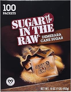 Sugar Demerara Sugar, 453 gm, 100 Sachets