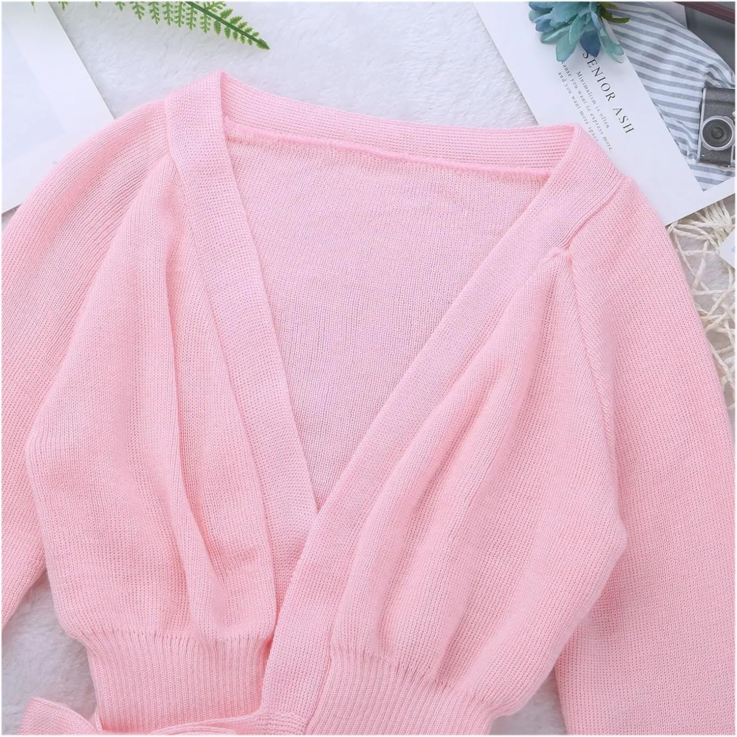 Ballet Top Girl Ballet Gymnastic Leotard Jacket V Neck Dance Sweater Top Coat Wrap Clothing