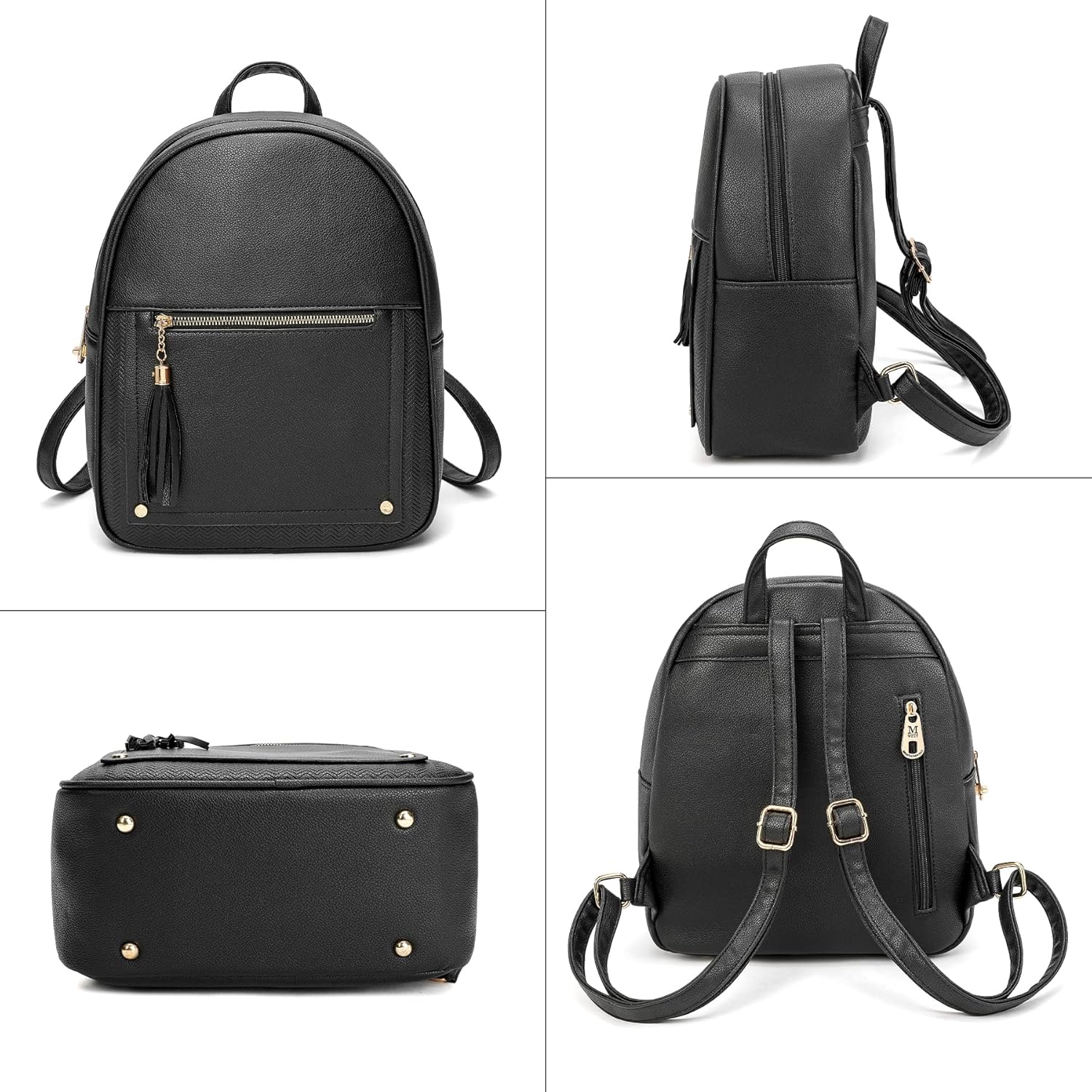 Montana West Medium Backpack Purse for Women Anti Theft Backpack with Secured Zipper & Tassel