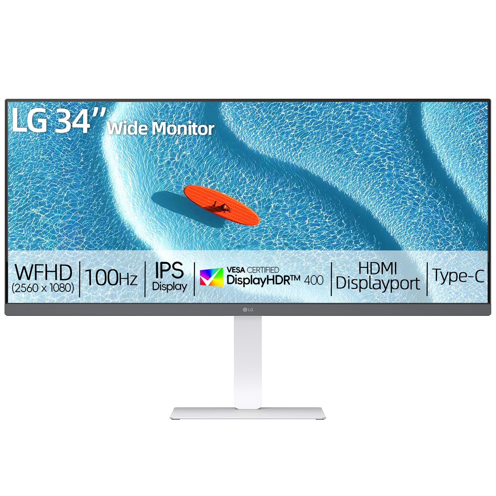 【LG34インチワイドモニター】ほぼ新品37cm/34 IPS HDR Amazon.com: LG 34