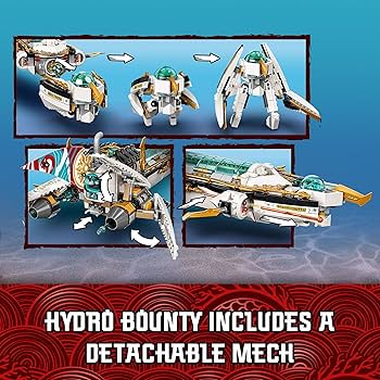 ドラッグパイプ ドラッグパイプ LEGO NINJAGO Hydro Bounty 71756 Building Kit