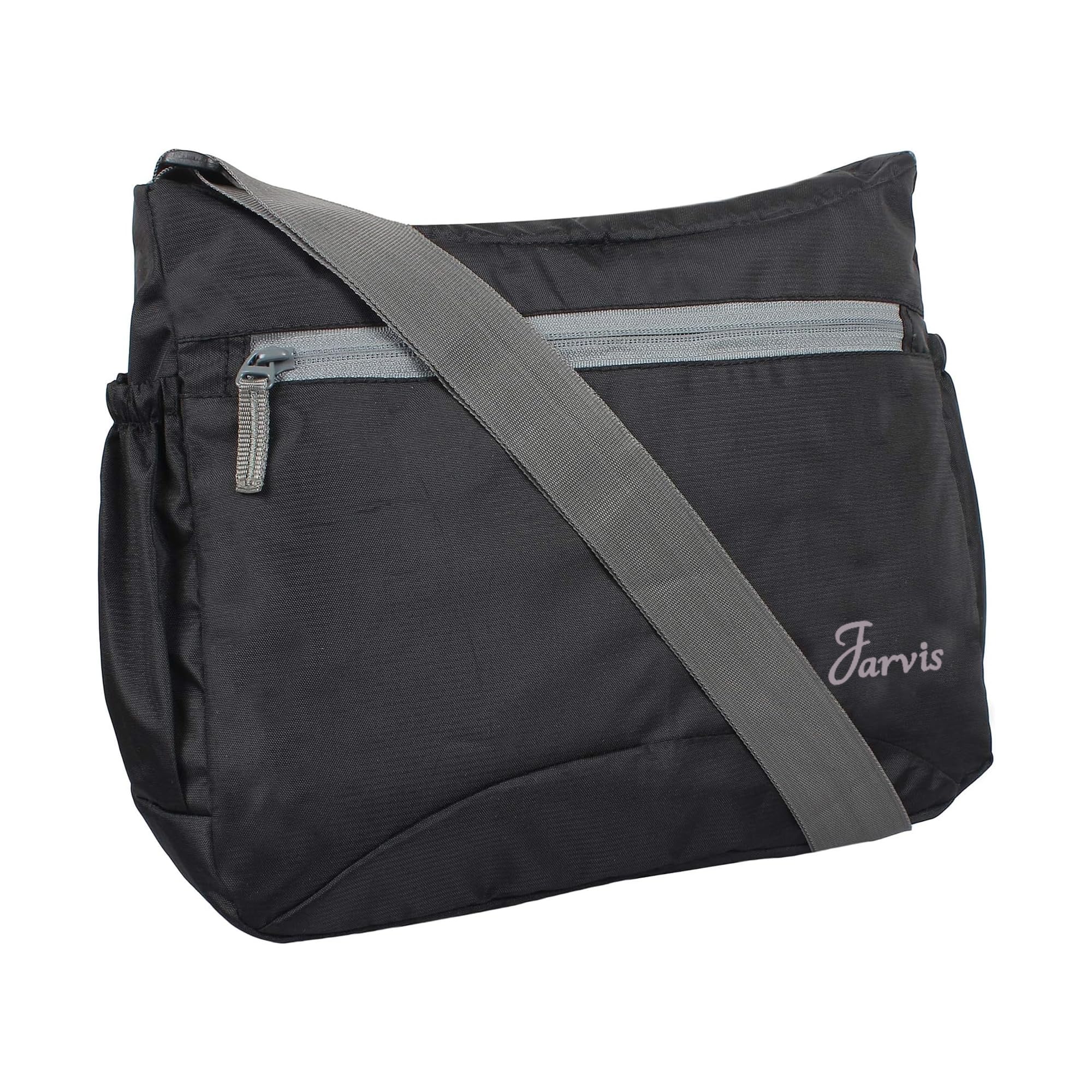 Nylon Sling Cross Body Travel Office Business Messenger One Side Shoulder Bag for Men and Women-image-29