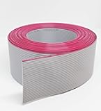 34P 20 Feet Roll 34 Conductors IDC Silver Flat Ribbon Cable for 2.54mm 0.1