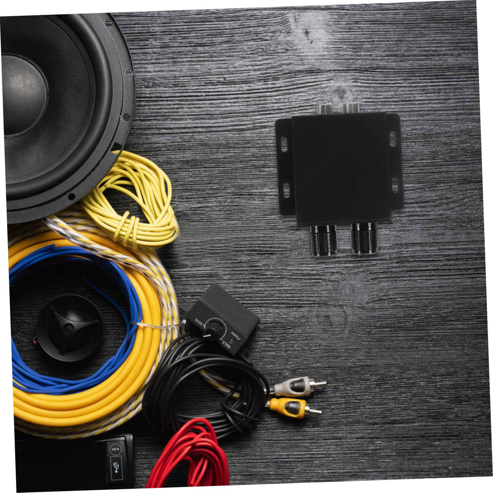 PartyKindom Bass Knob Universal Bass Control Knob for Car Amplifier Audio Amplifier for Car Audio