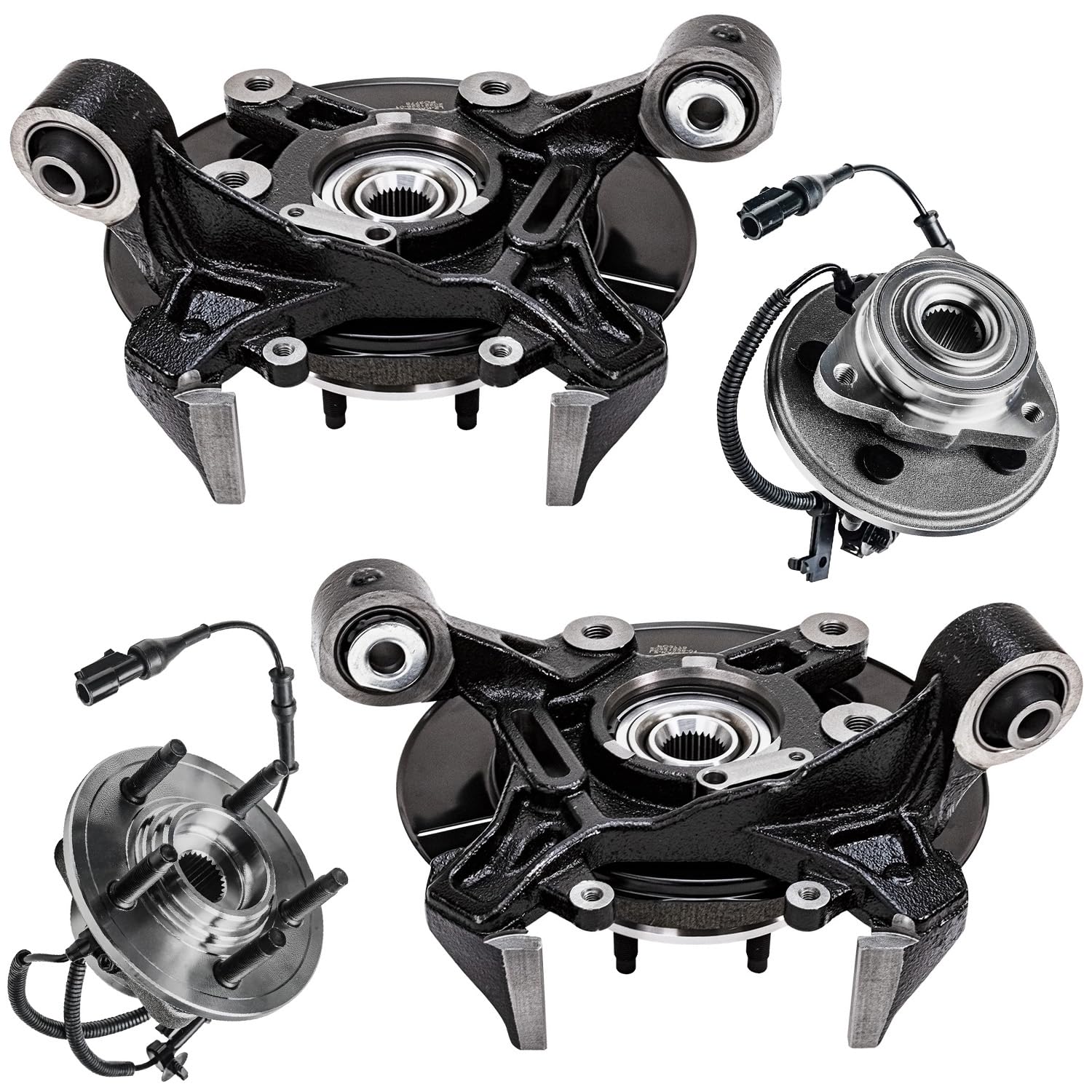 Detroit Axle - 4pc Steering Knuckles Kit for 2006-2010 Ford Explorer
