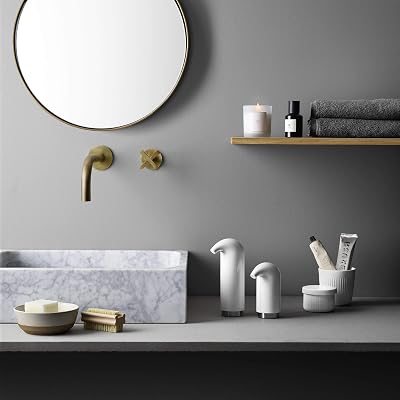 Ensemble de distributeur Eva Solo de savon et de lotion, plastique ABS, blanc
