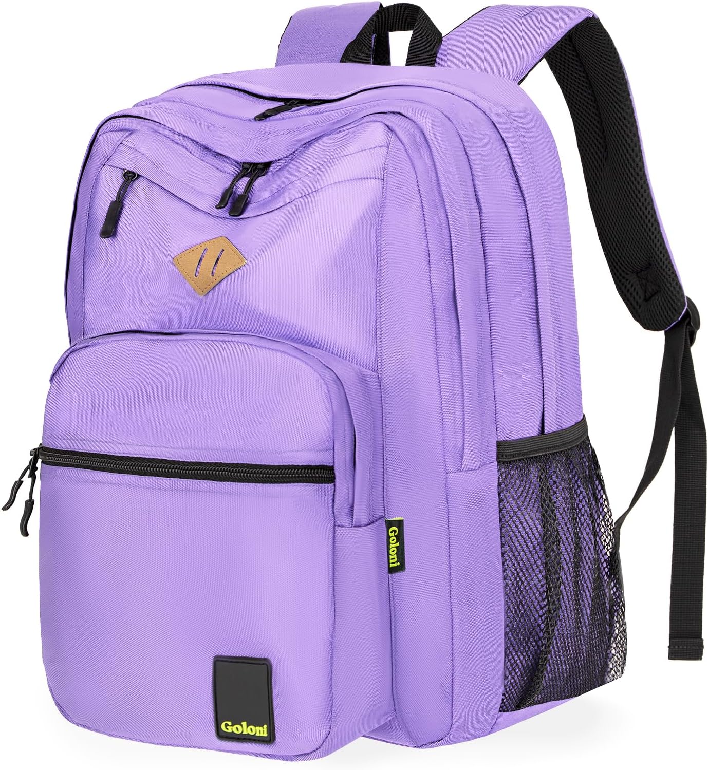  Backpack for Men Women, 26L Wear-Resistant Water Resistant Backpack for Teens Boys and Girls, Casual Travel Laptop Backpack Black thumbnail