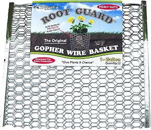 Digger's 1-Gallon Heavy-Duty Gopher Wire Basket, Pack of 12
