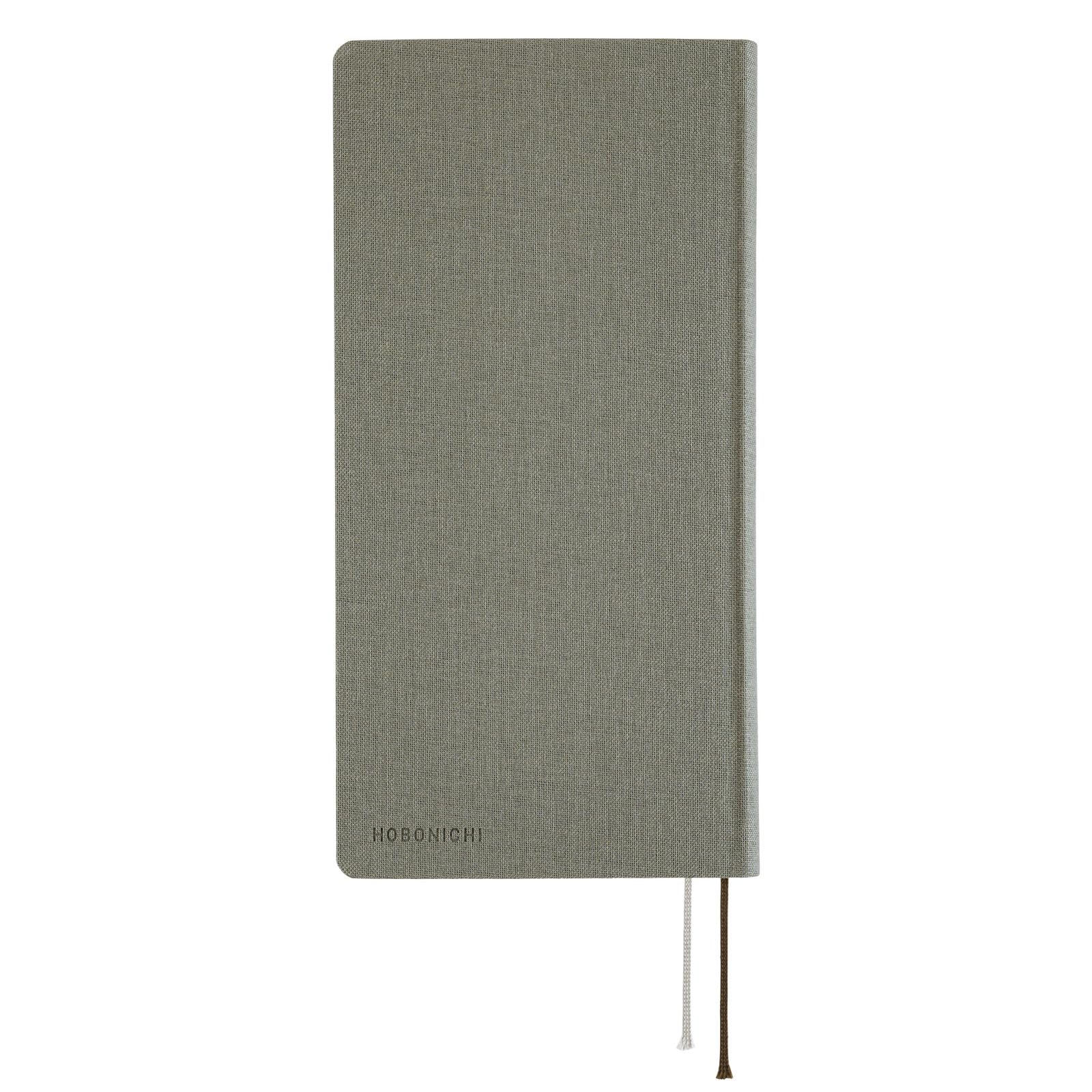Hobonichi Techo 2025 Weeks MEGA [Englisch/Hoch und Schlank/Januar Start/Planer] Colors: Rauchgrau