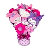 Hello Kitty® and Friends - 12-inch Plush Special Valentine’s Bouquet - 9 Plush - Officially Licensed Sanrio® Product Ages 6+