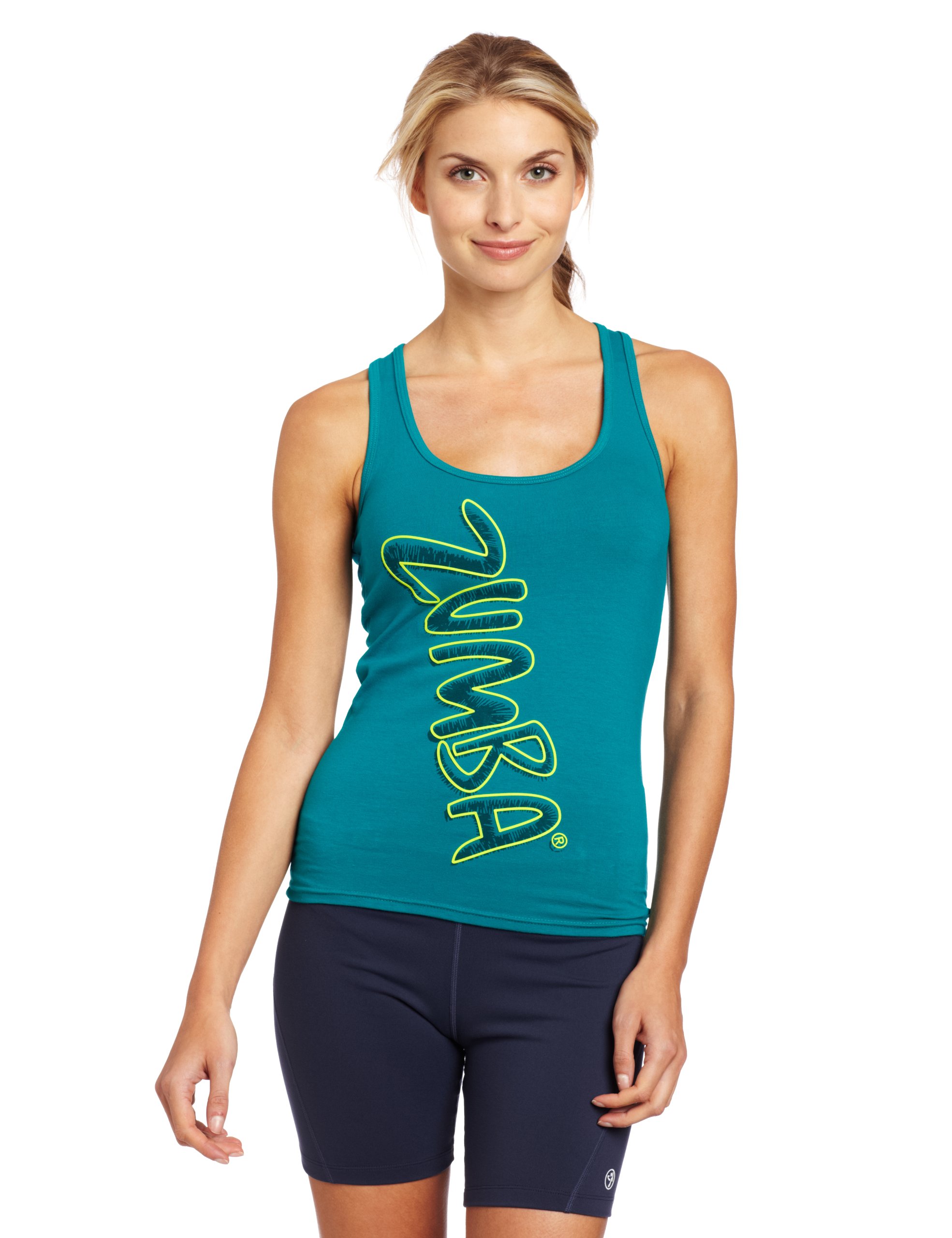 Zumba Women's Fitness LLC Pop Racerback Tank Top