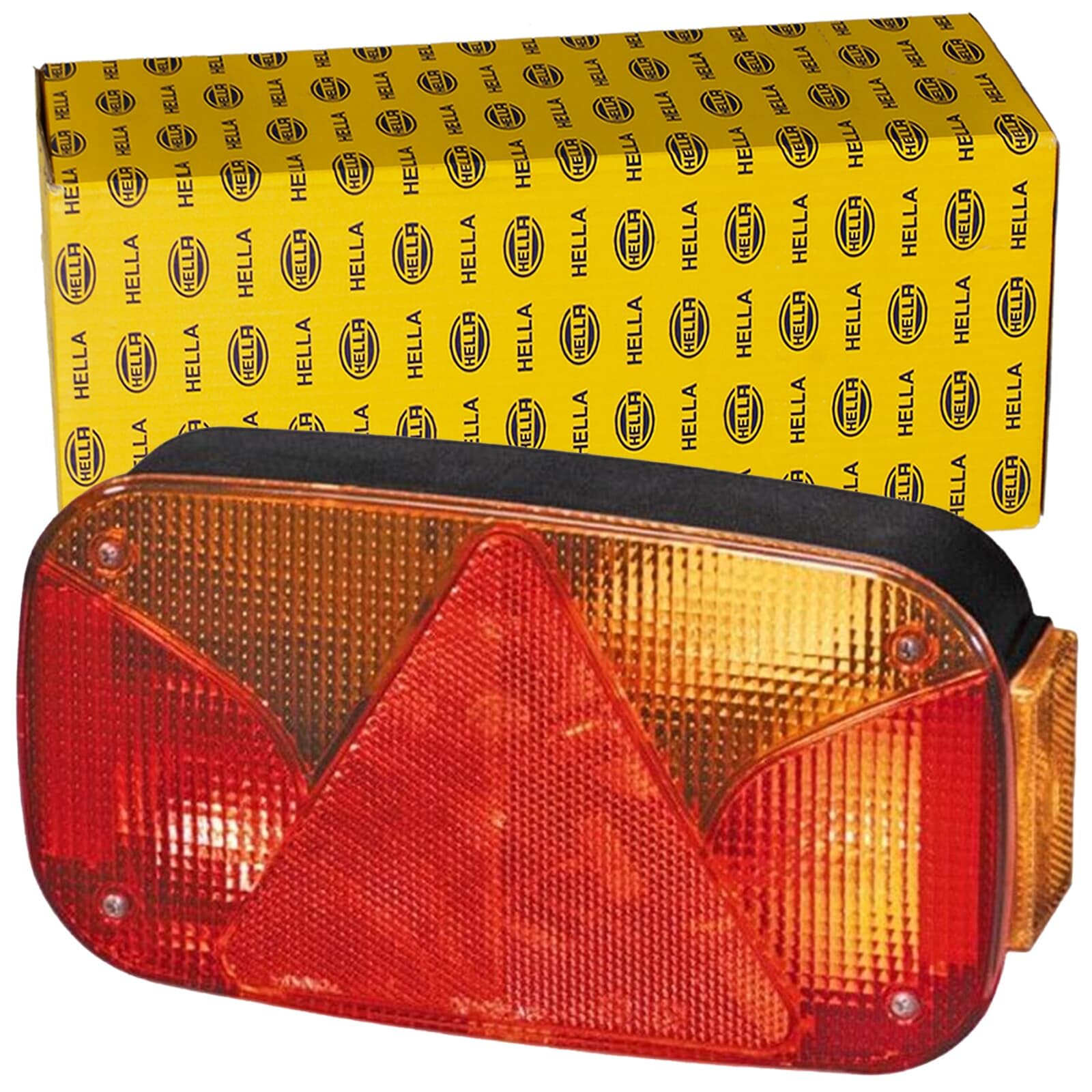 Hella Light/Red/Amber Rear Rh Rectangular, 12V, /, Bolt On, 247X60x138mm, 2Vp998232301
