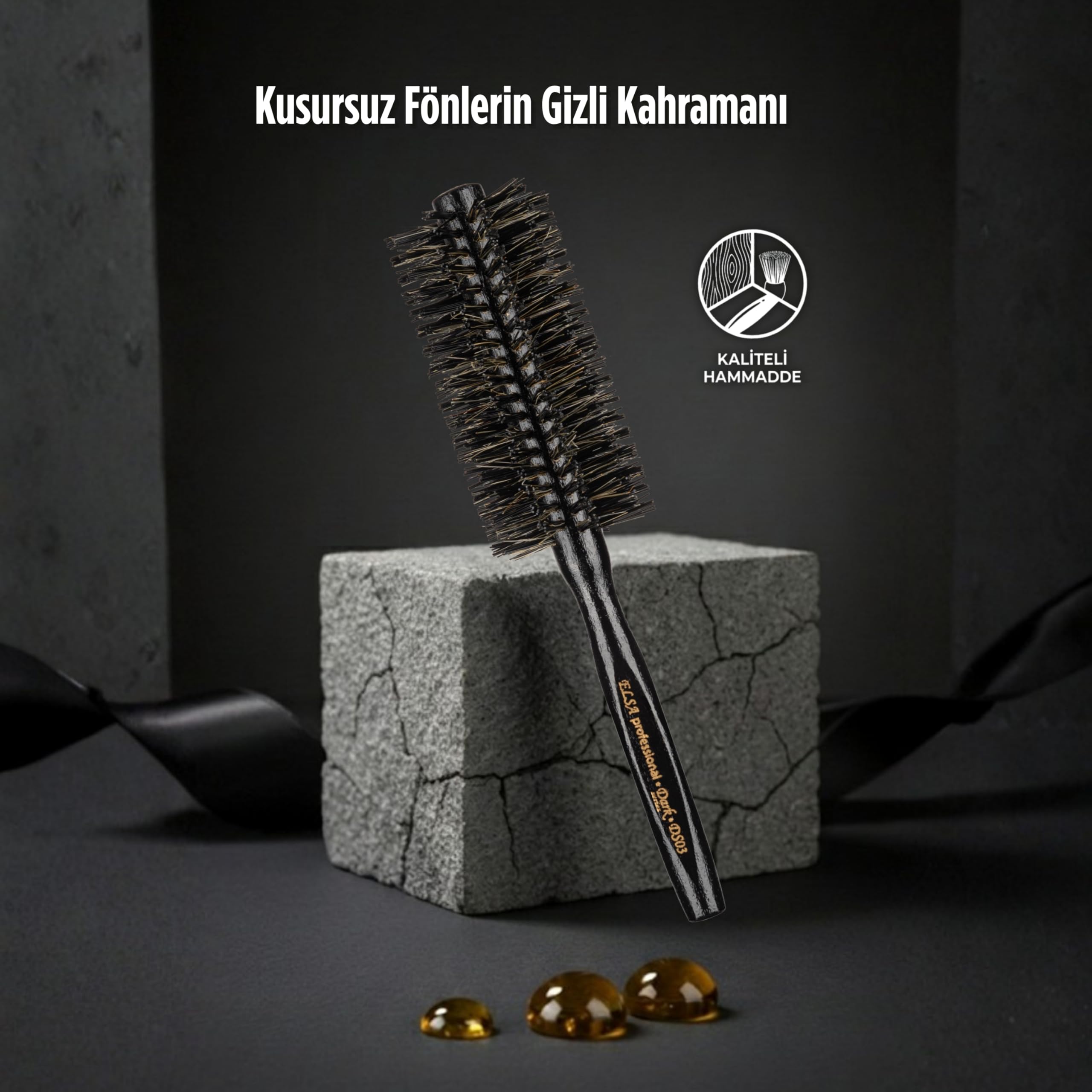 Elsa Professional DS03 Dark Seriri Saç Fırçası